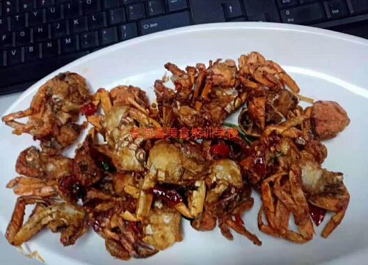 焦作温县哪儿能学做炸螃蟹